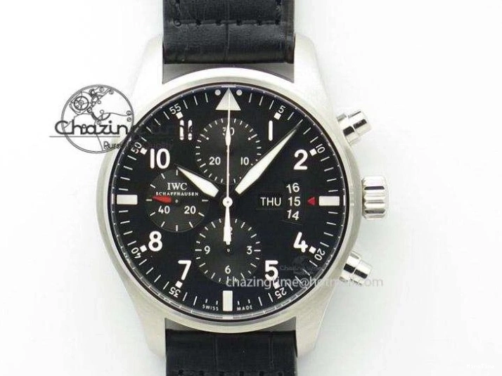MIROTIME 0806 Versatile Aquatimer Chrono IW376803 V6F 1:1 Best Edition White Dial On SS Bracelet A 7359
